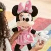 Disney Minnie Mouse Plush – Pink – Medium 17 3/4'' -Disney 1231000443599