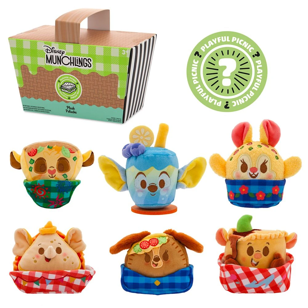 Disney Munchlings Mystery Plush – Playful Picnic – Micro 4 1/3'' 4 Disney Munchlings Mystery Plush – Playful Picnic – Micro 4 1/3'' - Image 2