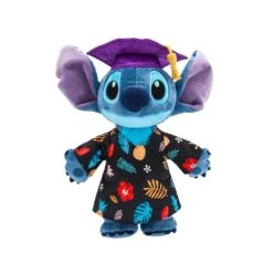 Disney Stitch Graduation Plush 2024 – Lilo & Stitch – Small 12 1/2''