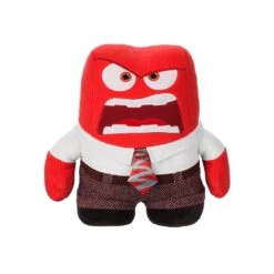 Disney Anger Plush – Inside Out 2 – Small 9 1/2''