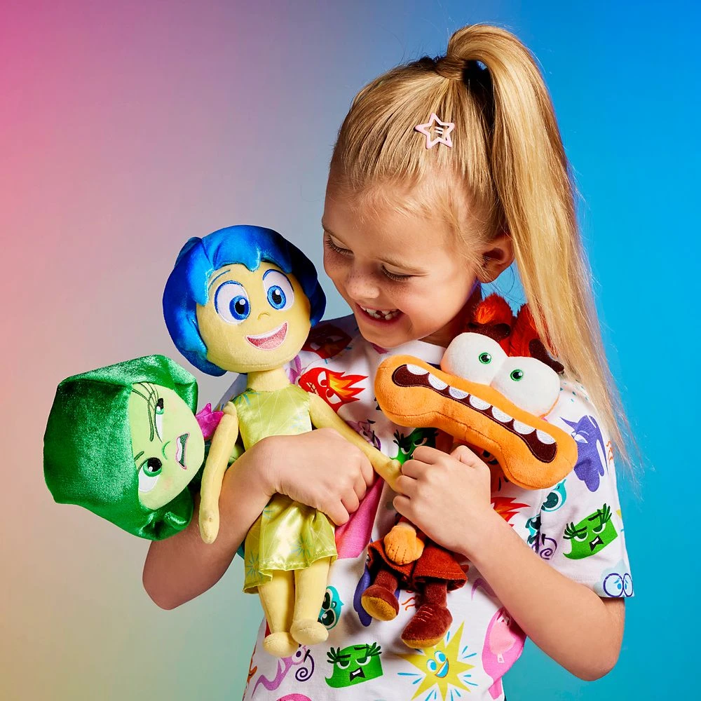 Disney Disgust Plush – Inside Out 2 – Small 11'' 4 Disney Disgust Plush – Inside Out 2 – Small 11'' - Image 2