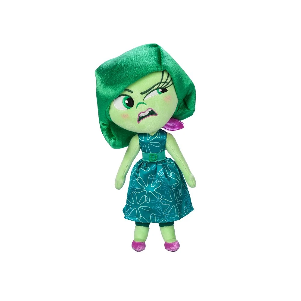 Disney Disgust Plush – Inside Out 2 – Small 11'' 3 Disney Disgust Plush – Inside Out 2 – Small 11''