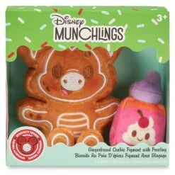 Figment Gingerbread Cookie With Frosting Disney Munchlings Plush – Micro 4 3/4'' – Limited Release -Disney 1517041283860 3