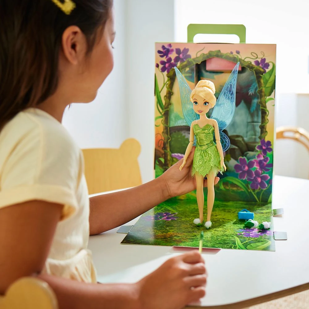 Tinker Bell Disney Story Doll – Peter Pan – 10'' 4 Tinker Bell Disney Story Doll – Peter Pan – 10'' - Image 2