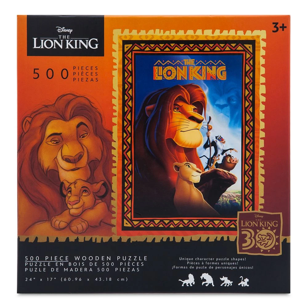 Disney The Lion King 30th Anniversary Wooden Jigsaw Puzzle 4 Disney The Lion King 30th Anniversary Wooden Jigsaw Puzzle - Image 2