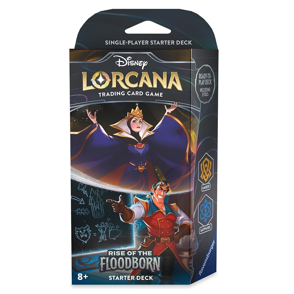 Disney Lorcana Trading Card Game By Ravensburger – Rise Of The Floodborn – Starter Deck – Evil Queen And Gaston 4 Disney Lorcana Trading Card Game By Ravensburger – Rise Of The Floodborn – Starter Deck – Evil Queen And Gaston - Image 2