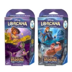 Disney Lorcana Trading Card Game By Ravensburger – Ursula's Return – Starter Deck – Frozen And Hercules -Disney 1611057960150 2