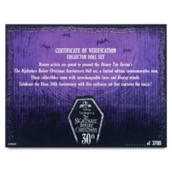 Disney The Nightmare Before Christmas 30th Anniversary Limited Edition Doll Set -Disney 1614040900025 8