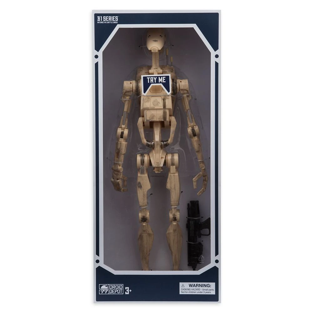 Disney B1 Series Interactive Battle Droid Talking Action Figure – Star Wars: Galaxy's Edge 9 Disney B1 Series Interactive Battle Droid Talking Action Figure – Star Wars: Galaxy's Edge - Image 7