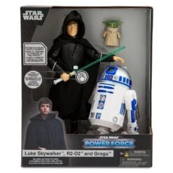 Disney Luke Skywalker, R2-D2 And Grogu Talking Action Figure Set – Star Wars Power Force – 10'' H 9 Disney Luke Skywalker, R2-D2 And Grogu Talking Action Figure Set – Star Wars Power Force – 10'' H -Disney 1713047620027 3