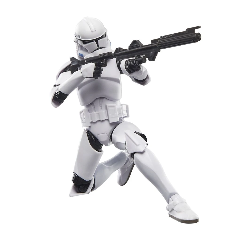 Disney Phase II Clone Trooper And Battle Droid Action Figure Set – Star Wars: The Clone Wars – The Black Series 8 Disney Phase II Clone Trooper And Battle Droid Action Figure Set – Star Wars: The Clone Wars – The Black Series - Image 6